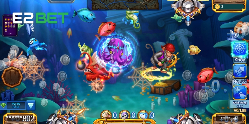Bắn Cá TP: Sảnh Chơi Đổi Thưởng Đang Gây Sốt Trong Cộng Đồng Game Thủ 2 Lý do Bắn Cá TP E2BET thu hút người chơi