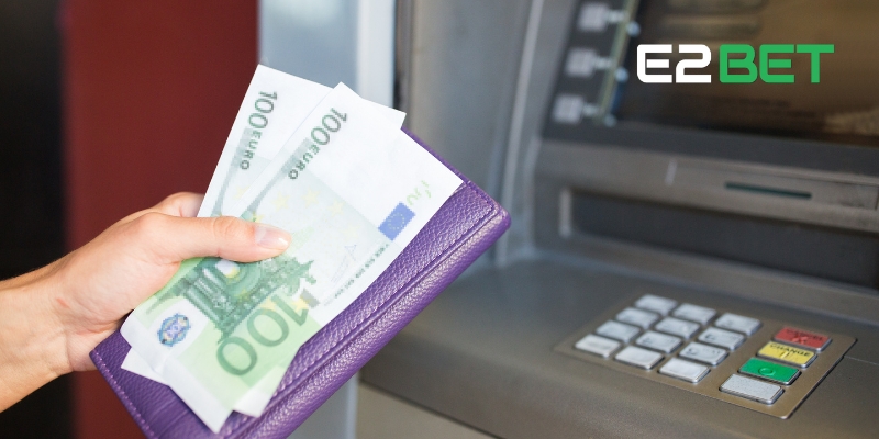 Rút Tiền E2BET - Quy Trình Đơn Giản, Giao Dịch Thành Công Lập Tức 3 Nhập số tiền và xác nhận rút tiền E2BET